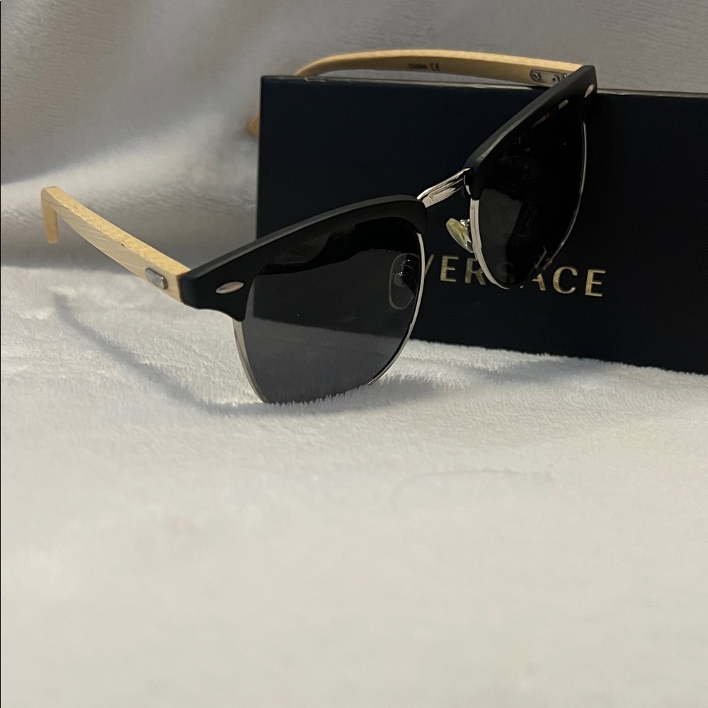Black and Cream Sunglasses (1)